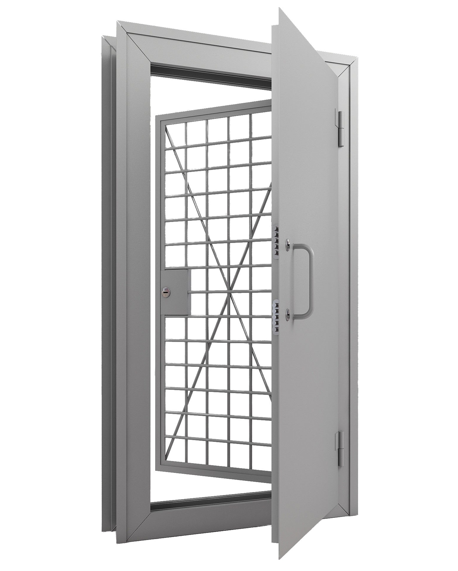 Входная дверь металлическая в оружейную RS-334