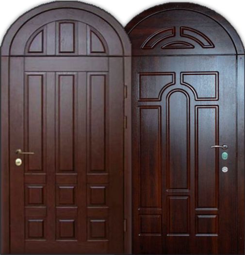 Входная металлическая дверь с фрамугой RS-282