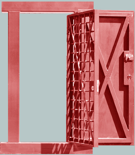 Металлическая входная дверь в оружейную RS-332