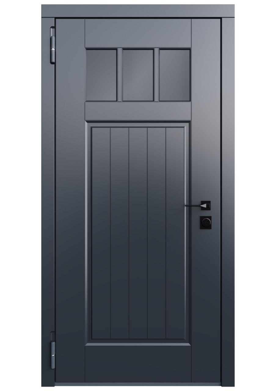 Сиальная дверь трехконтурная Терморазрыв Модель Романс